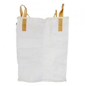 China 1 Ton Flat Bottom Woven Polypropylene Bags For Agriculture Products 800kg / 1000kg supplier