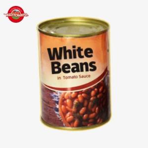 850g Canned White Kidney Beans Delectable Savory Pure Natural Flavor
