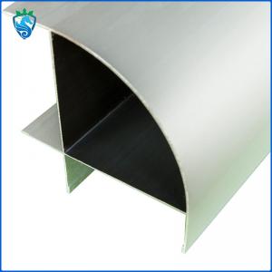 Cylindrical Aluminum Handrail Profiles 6063 Aluminum Alloy Profile Extruded Outer Arc