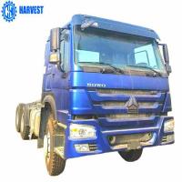 China Left Hand Drive 6x4 371hp Sinotruk Howo Tractor Truck With Flat Cabin on sale
