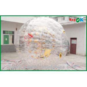Inflatable Party Games For Adults 0.7mm TPU Giant Bubble Inflatable Zorb Ball / Inflatable Sports Games