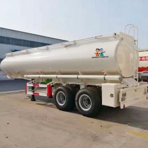 China Multiple Partitions 35ft 27M3 Liquid Fertilizer Tanker Trailers supplier