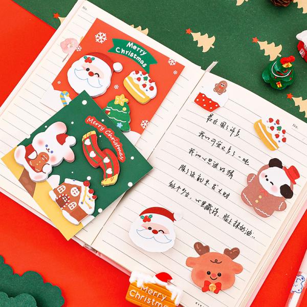 China クリスマスをテーマにした付箋の卸売組み合わせギフト用付箋 wholesale