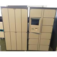 China 24 Doors Steel Luggage Lockers , Smart Locker Storage Cabinet Large Size on sale