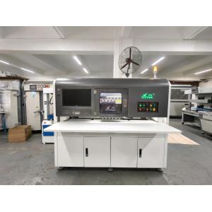 China Machine de perforation de trous en cuir CNC à haute vitesse 5 broches Machine de perforation automatique de cuir wholesale