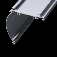 China Aluminum Alloy 6063 Blind Top Head Rail Cover Aluminum Powder Coated on sale