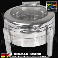 China Electric Heating 6L Stackable Catering Chafing Dish With Ceramic Food Pan on sale