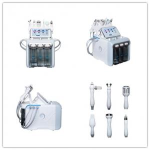 China 6 in 1 water hydrogen oxygen beauty facial peeling machine dermabrasion machine for skin tightening supplier