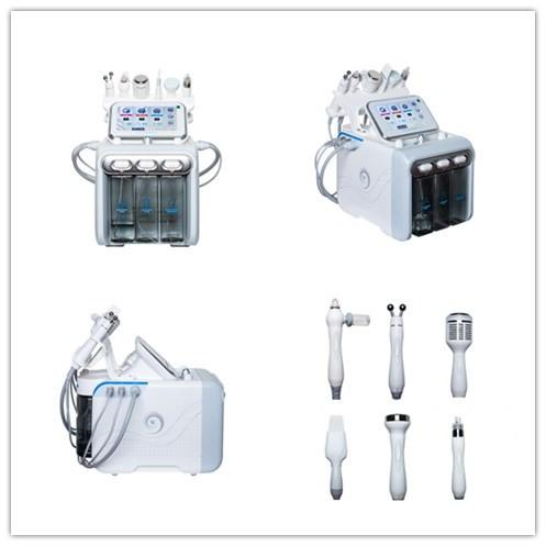 6 in 1 water hydrogen oxygen beauty facial peeling machine dermabrasion machine