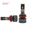 China 55w LED Mini Dual Copper Tube High Power Car Headlights 9012 With High Brightness And Focused Light wholesale