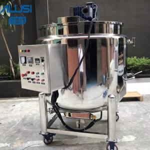 500L Stainless Steel Mixing Tanks Industrial Mixing Vessel Heating Storage Tank