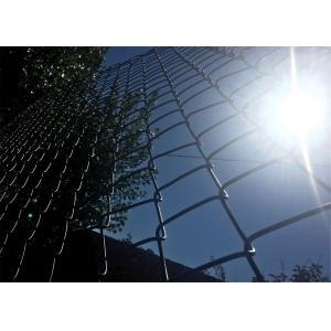 heavy duty chain link fencing/9 gauge chain link fence fabric/black vinyl chain link fence