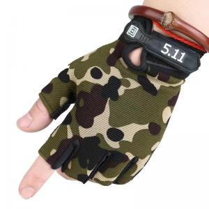 China Outdoor Sport Nylon Half Finger Gloves Horse Riding Cycling Road Bicycle Racing supplier