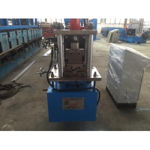 China Z Purlin Cold Roll Forming Machine 14 Stations with Gcr12 Cutter supplier