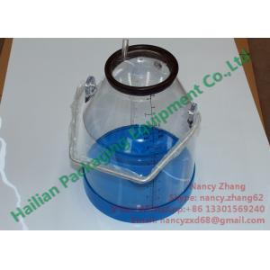 Hand - held Plastic Milk Bucket for Dairy Farm Milking , SGS Certificate