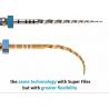 Heat Activation Dental Golden Pro-Taper Files High Flexibility For Curved Canals