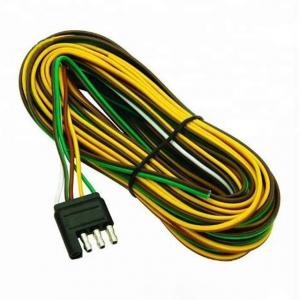 China Custom 4 Flat Trailer Wire Harness Cable Assemblies For Auto Truck With IPC620 Grote Light supplier