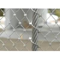 China Stainless Steel Wire Cable Net For Gibbon Enclosure Mesh  on sale