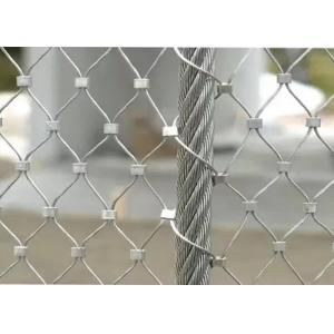 Stainless Steel Wire Cable Net For Gibbon Enclosure Mesh 
