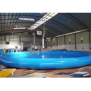 Durable Quick - Set Round Inflatable Swimming Pool For Summer Family / Outdoor Garden