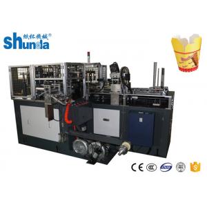 China Disposable Kebab Ultrasonic Paper Box Making Machine Production Speed 80 supplier