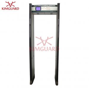 China Full Body 33 Zone Door Frame Metal Detector Factory Traffic Lights With Bidirectional Counter supplier
