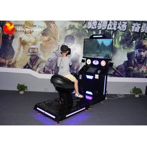 Cool Motion Single Seat HTV VIVE Glasses VR Horse Racing Simulator Shooting Virtual Reality Cinema