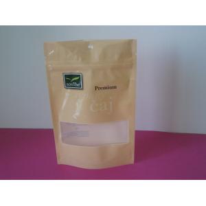Recyclable Aluminum Foil Pouch Packaging Laminated Stand Up Matt Mylar Pouch with Window