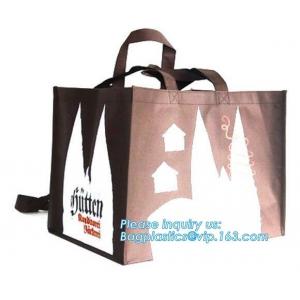 China Heat seal reusable bag/ customized new design eco-friendly non woven bag/ pink nonwoven shopping bag, limited, litd, com wholesale