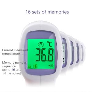 Adults Baby Body Non Contact Infrared Thermometer 32 Sets Mermory Fda Approved