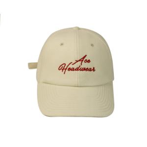 China Wholesale Custom Logo Dad Cap Embroidered Baseball Caps Hat Polyester Wool Blended Fabric supplier