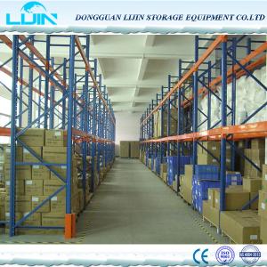 China High Density Drive Industrial Storage Rack 1350mm - 3900mm Width Optional Color supplier