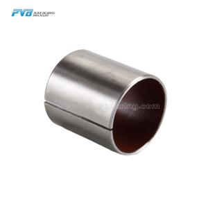 China Stainless Steel Back PTFE Lined Bushing Composite Plain Self Lubricated Bushing supplier