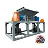China Double Shaft Heavy Duty Large Capacity Textile Shredder Machine For Jeans And Old Clothes wholesale