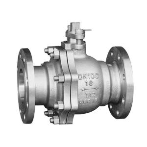 ODM Supported Q41F-16P/25P/40P Stainless Steel 304/316L Float Valve API Flanged Ball Valve