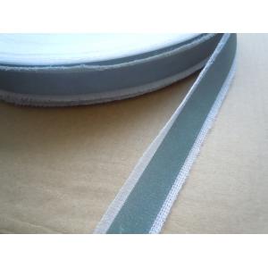 China Light Silver Reflective Clothing Tape 100% Polyester dark grey reflective tape , fabric reflective tape supplier