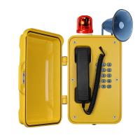China JR101-FK-HB Houtdoor Weatherproof Telephones Heavy Duty Mining Type Full Keypad on sale