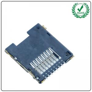 1.48H Push Push Smart Card Socket , TF Memory Card Socket For PCB