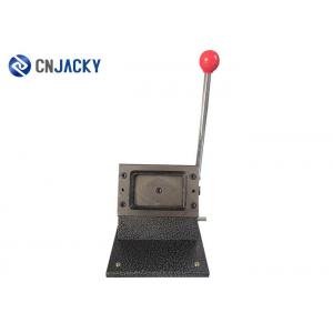 CR80 Desktop Manual Punch Press Machine For Plastic Card CE Certificate