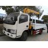 CLW Brand chaochai 95hp 3tons mini cargo truck with crane for sale, Best price
