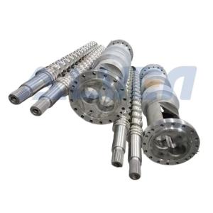 China SKD61 Baril à double vis parallèle à dureté de nitrure ≥ 950HV supplier