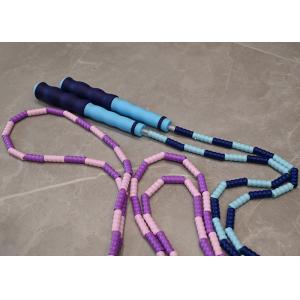 Colorful Bamboo Joint Style Jump Rope For Fitness Exercise Equipment