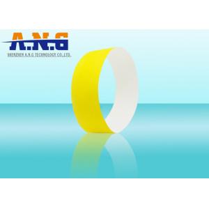 Tyvek Disposable Rfid Wristbands For Events / 2G Hospital Strong Rfid Bracelet