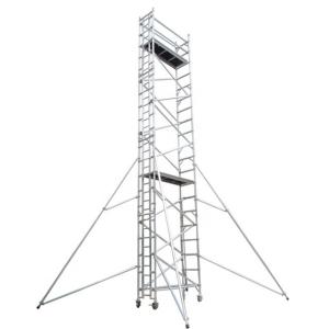 China Folding Aluminium Scaffold Tower Ladder Frame Mobile Aluminum Scaffolding wholesale