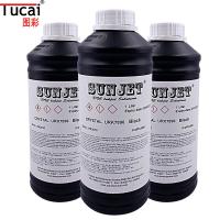 China Sunjet UV Inkjet Ink For Uv Ricoh Gen5 Konica Industrial Printhead Solvent Based Printing Inks on sale