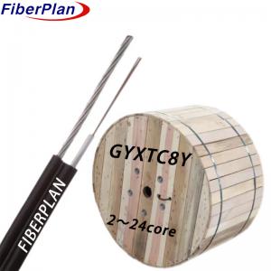 GYXTC8Y Aerial Fiber Optic Cable With Central Loose Tube Design