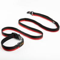 China Double Headed Nylon Pet Traction Rope Multifunctional Dog Running Walking Traction Belt on sale