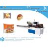 Bread and butter horizontal straight pillow automatic packing machine Bread and