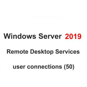 50 USER Windows Server 2019 Remote Desktop Services 512 MB Min RAM