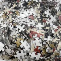 China Customized Silk Screen 500 Piece Jigsaw Puzzles CMYK Printed on sale